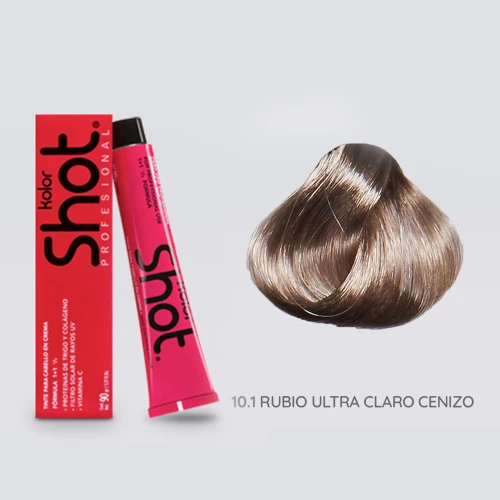 Tinte Rubio ultra claro Dorado Cenizo 10.31  sin amoníaco (90 gr)