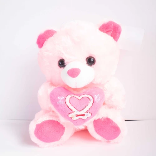 Peluche con corazón aprox 15 cm