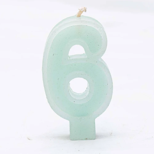 Vela de Número 6