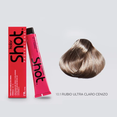 Tinte Rubio Extra Claro Cenizo 10.1  sin amoníaco (90 gr)