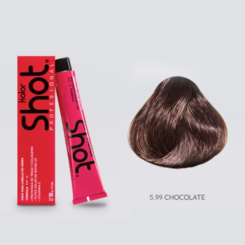 Tinte Marrón Chocolate 5.99 sin amoníaco (90 gr)