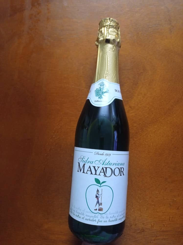 Botella de Sidra