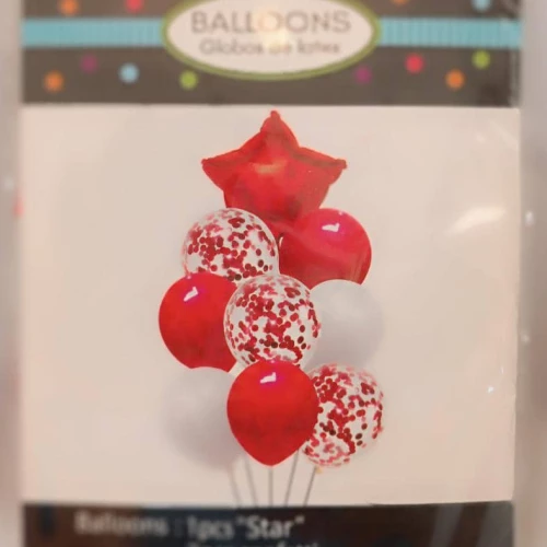 Set de globos variados