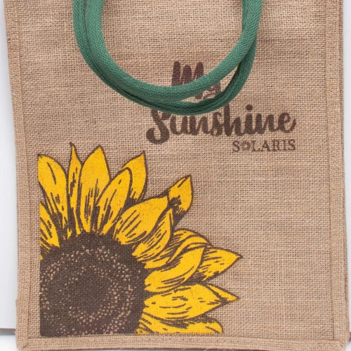 Bolsa de yute pequeña