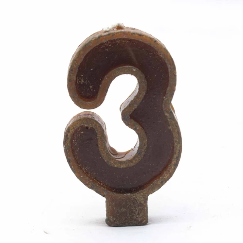 Vela de Número 3