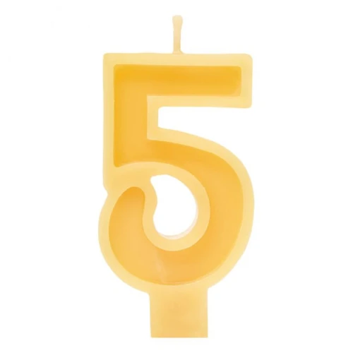 Vela de Número 5